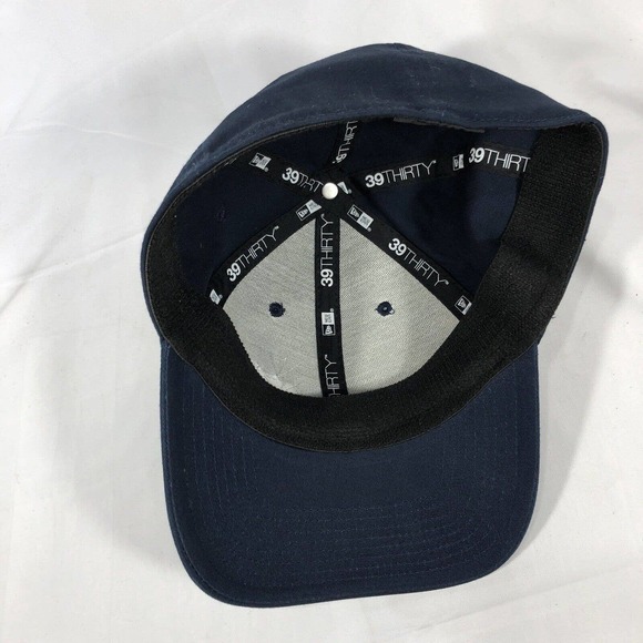 Martell Cognac Navy Blue Embroidered New Era 38thirty Mens Fitted Small-Medium - Picture 7 of 9